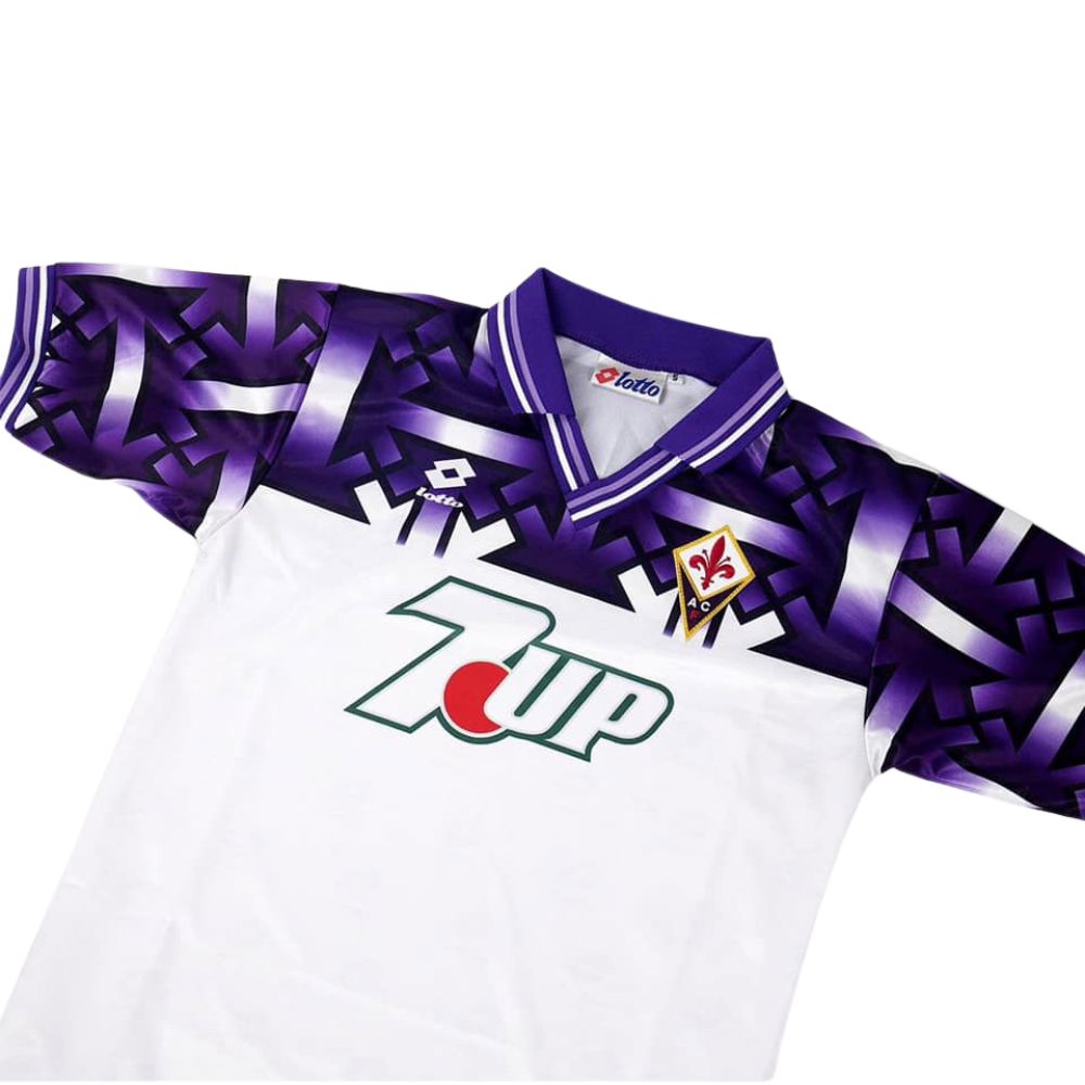 1992/93 Fiorentina Away Jersey Kids Retro - KAPPA