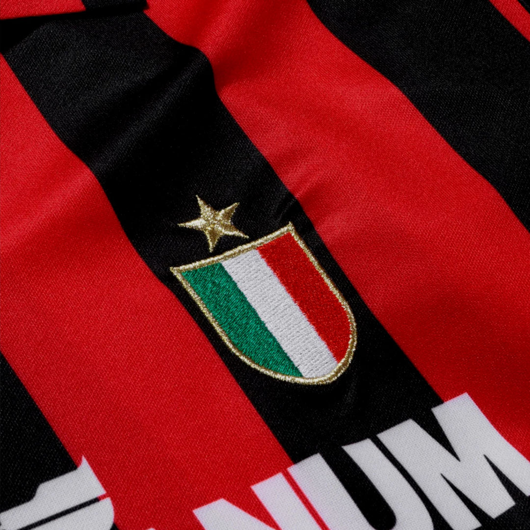 1988/89 AC Milan Home Jersey – Maldini 3 - ITASPORT