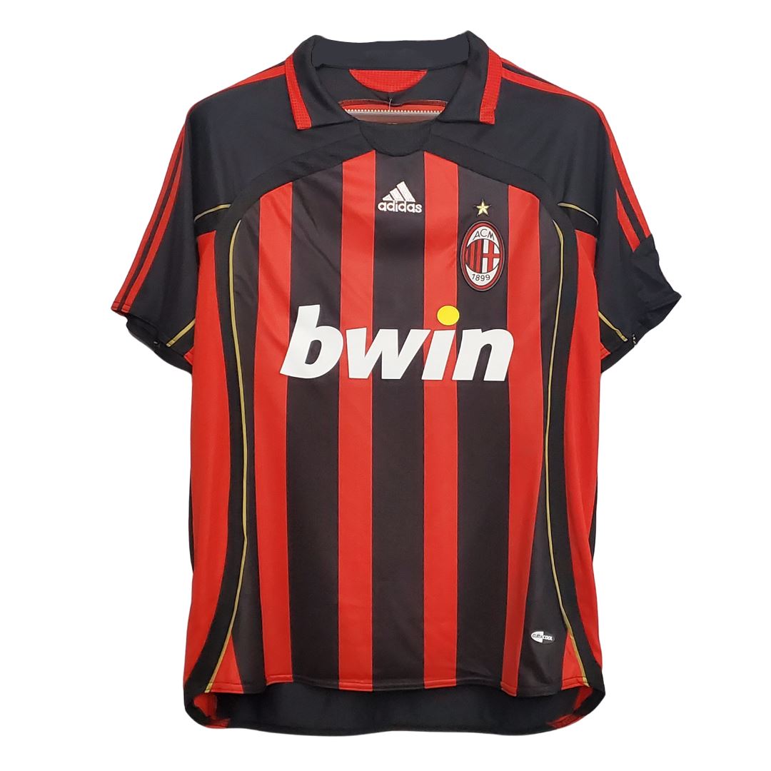 AC Milan 06/07 Champions League Final Home Jersey S/ Sleeve - ITASPORT