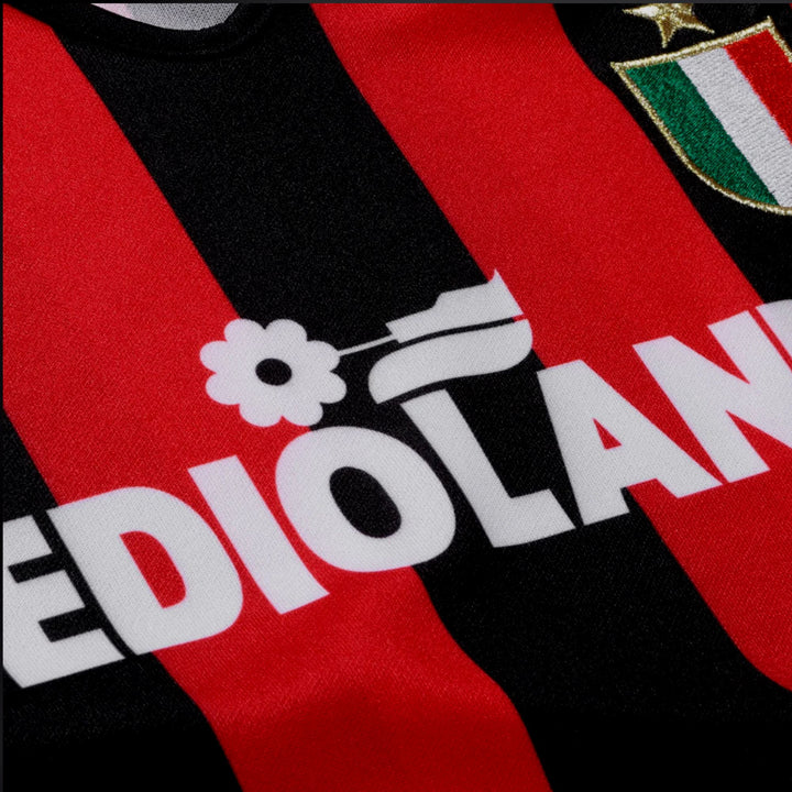 1988/89 AC Milan Home Jersey – Maldini 3 - ITASPORT