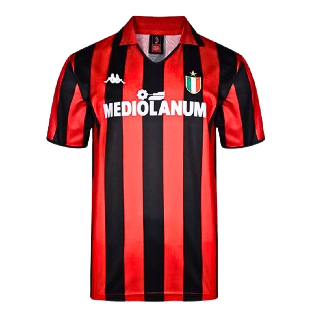1988/89 AC Milan Home Jersey - ITASPORT