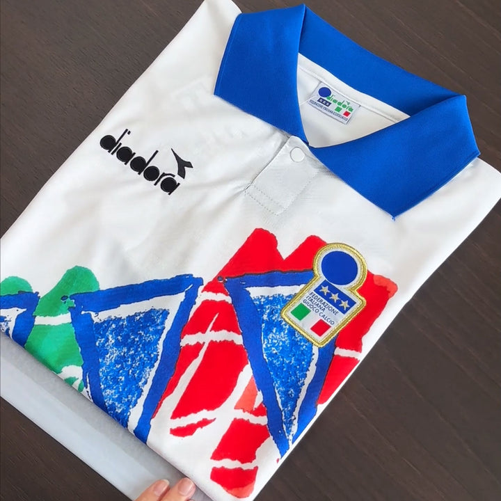 1994 Italy World Cup Pre-Match Jersey – Diadora - diadora