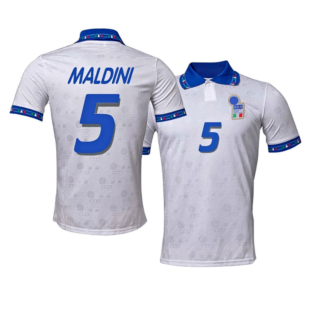 1994/95 Italy Away Jersey Maldini #5 - ITASPORT