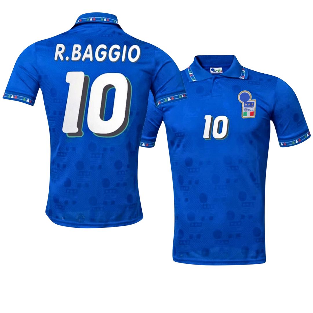 1994/95 Italy Home Jersey Baggio #10 - ITASPORT