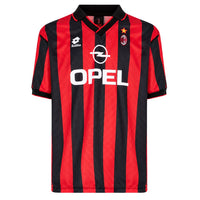1995/96 AC Milan Home Jersey - Baresi 6 - ITASPORT