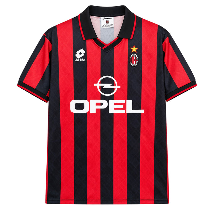 1995/96 AC Milan Home Jersey - Baggio 18 - ITASPORT