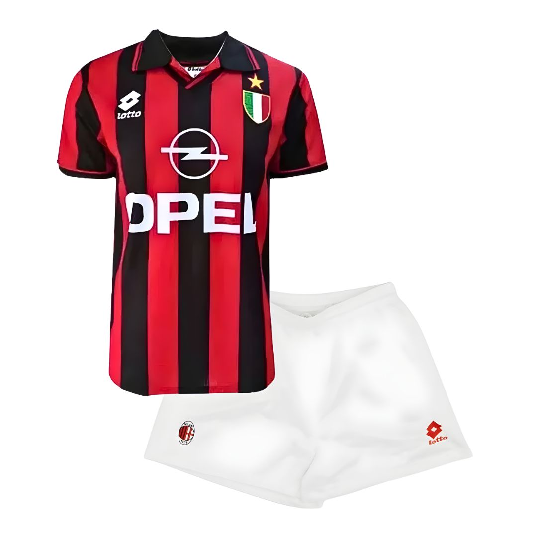 1996/97 AC Milan Home Jersey Kids Retro Edition - ITASPORT