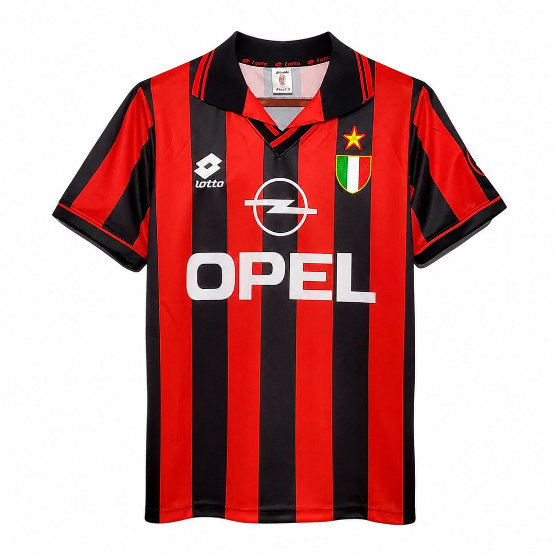 1996/97 AC Milan Home Jersey - Maldini 3 - ITASPORT