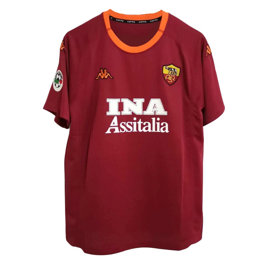 2000/01 AS Roma Home Jersey - ITASPORT