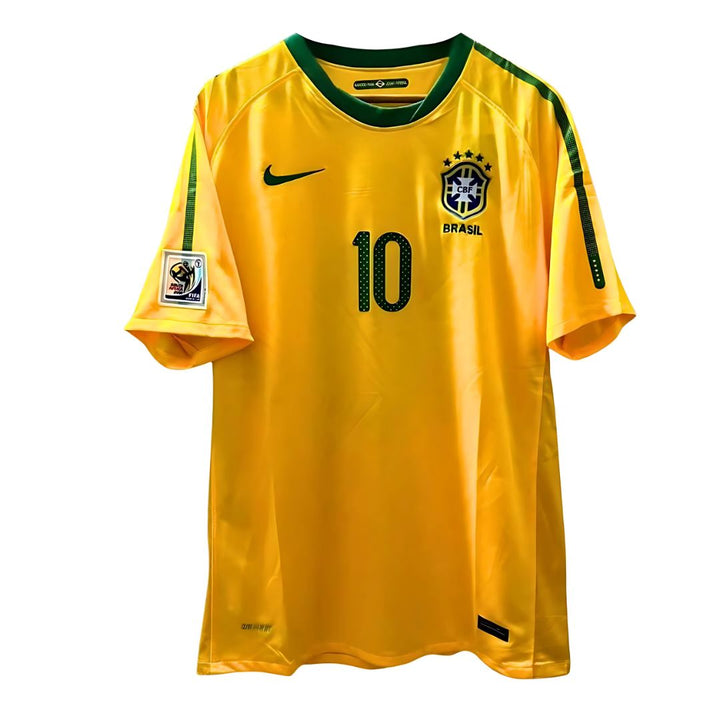 2010 Brazil Home Jersey Kaka 10 - NIKE