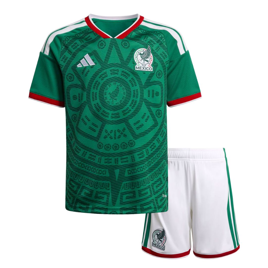 Mexico 2026 Home Kids Kit (Your Name) - ADIDAS