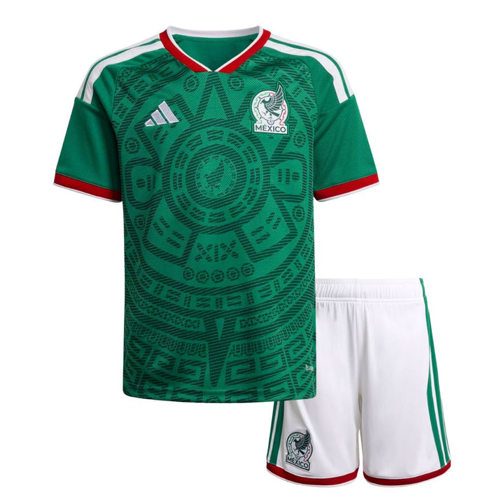 Mexico 2026 Home Kids Kit (Your Name) - ADIDAS