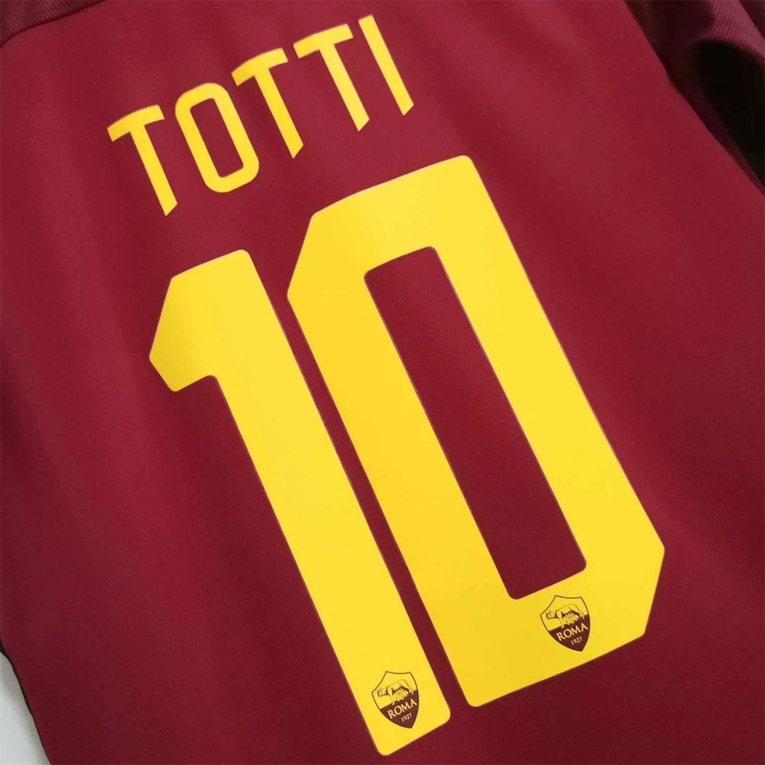 2017 AS Roma Home Jersey Totti #10 - NIKE
