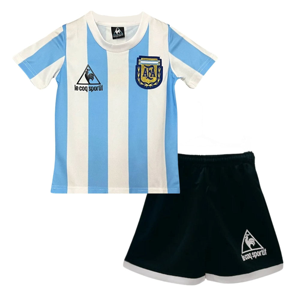 ARGENTINA 1986 HOME JERSEY KIDS RETRO EDITION - ITASPORT