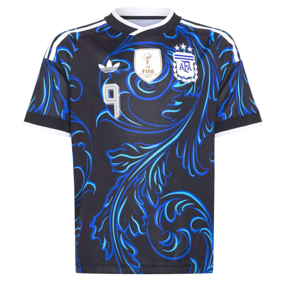 Argentina Away 2026 Kids Kit – ÁLVAREZ 9 - ADIDAS
