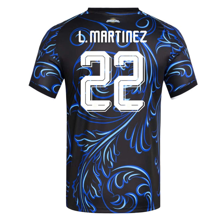 Argentina 2026 Away Authentic Jersey – Lautaro Martinez 22 - ADIDAS