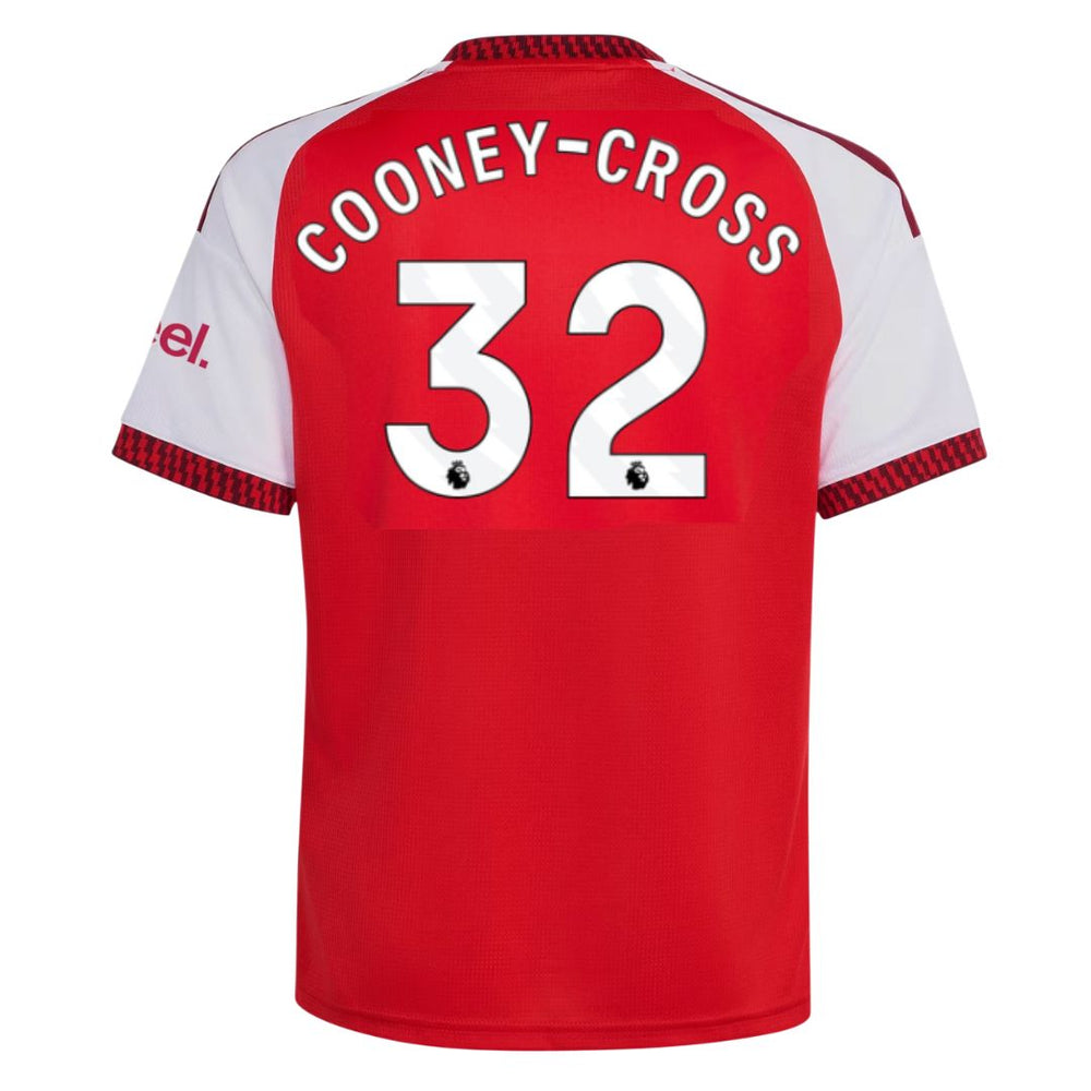 Arsenal 26/27 Home Kids Kit – Cooney-Cross 32 - ADIDAS