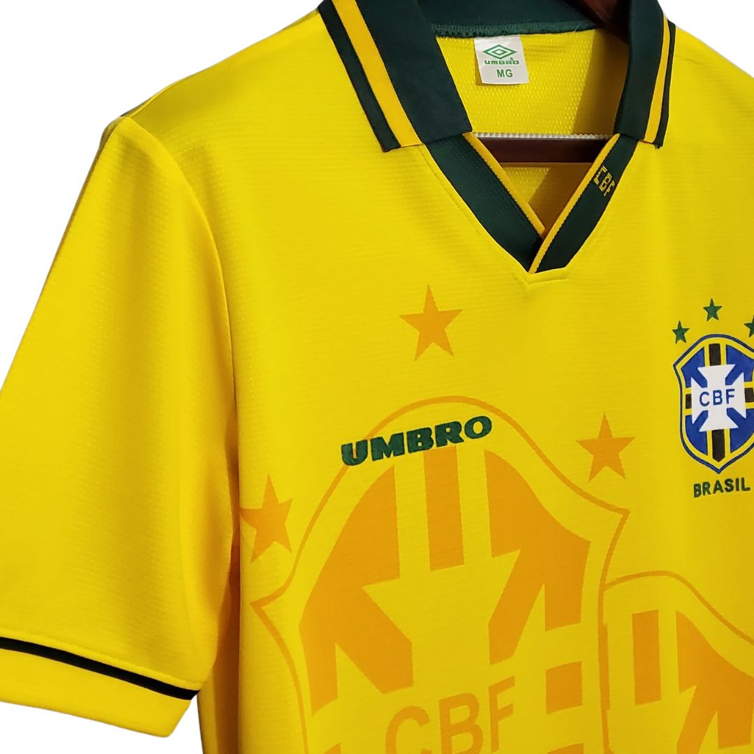 1994 BRAZIL HOME JERSEY - ITASPORT