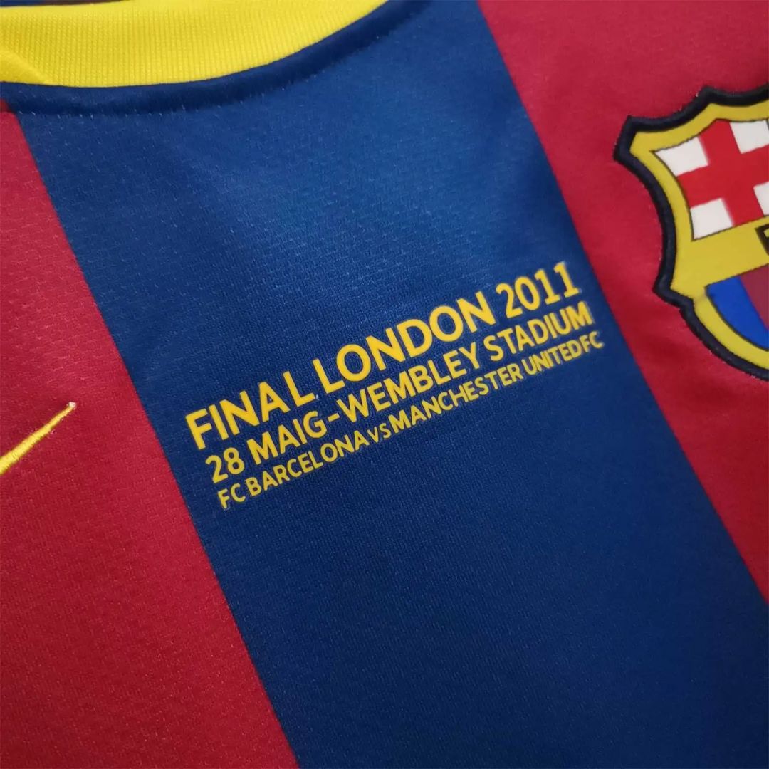 Barcelona FC 2010/11 Champions League Final Jersey - NIKE