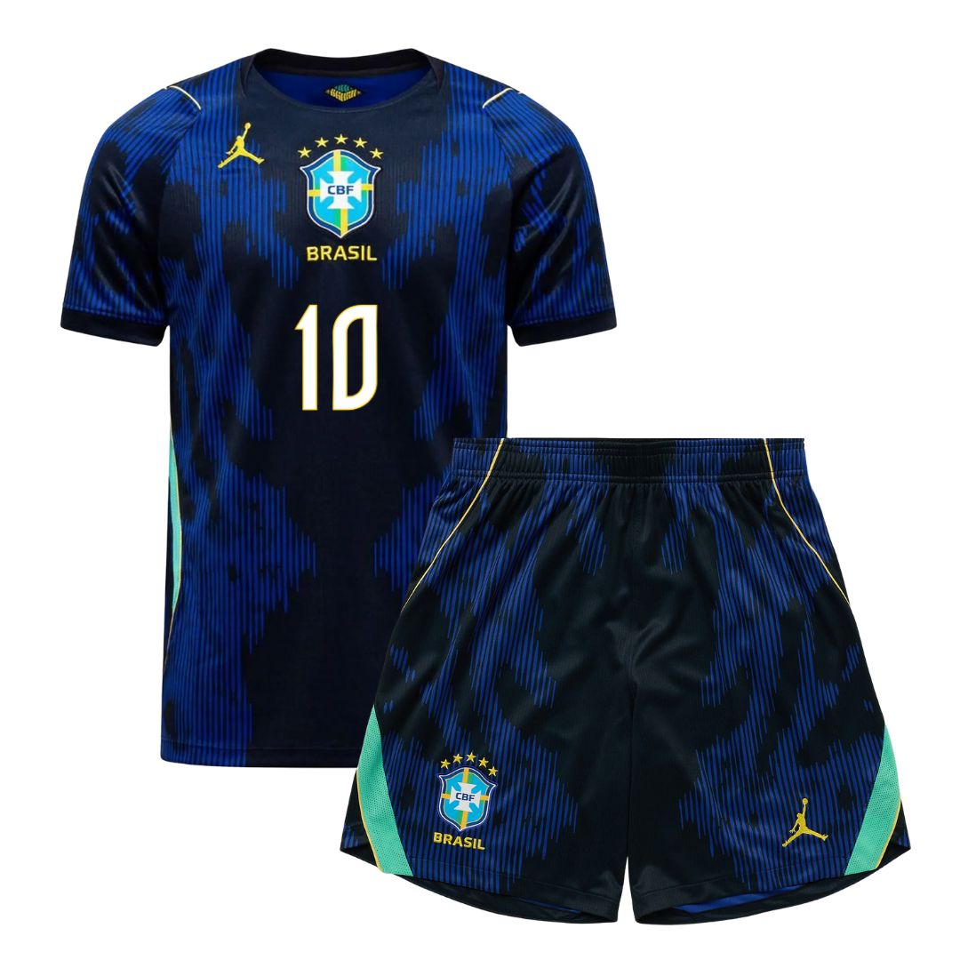Brazil 2026 Away Kids Kit – Neymar 10 - NIKE