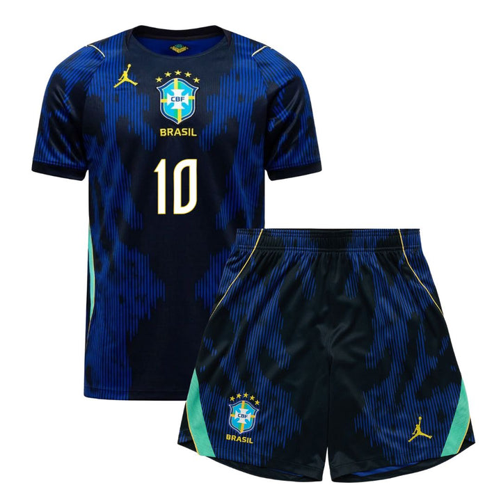 Brazil 2026 Away Kids Kit – Neymar 10 - NIKE