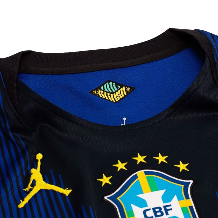 Brazil 2026 Away Kids Kit – (Your Name) - NIKE