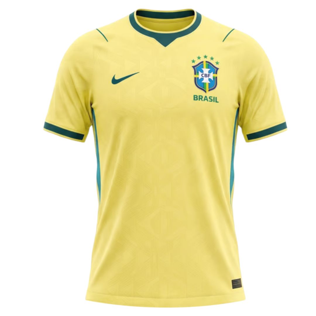 Brazil 2026 Match Home Jersey – (Your Name) - NIKE