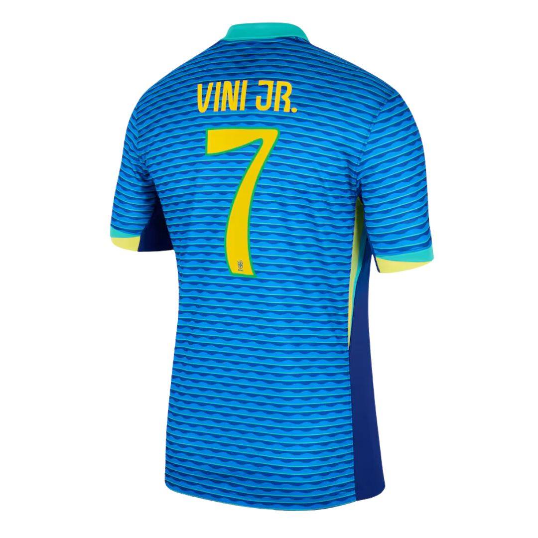 Brazil Away Jersey 24/25 Vini Jr #7 Kids - NIKE