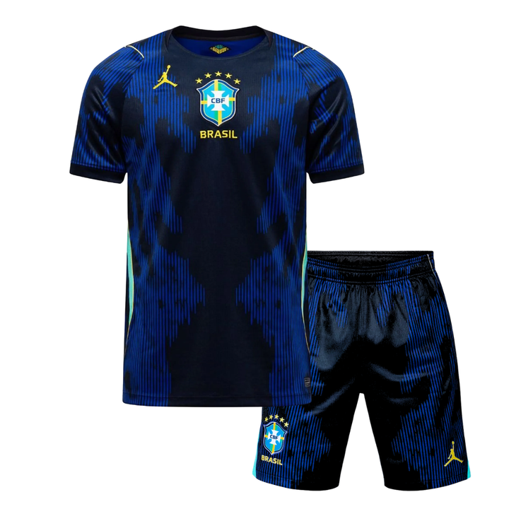 Brazil 2026 Away Kids Kit – (Your Name)