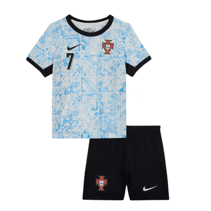 Portugal Away Jersey 24/25 Kids Ronaldo 7