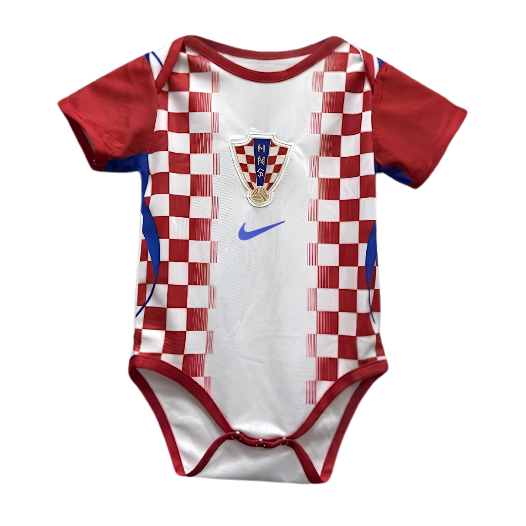 Croatia Home 2026 baby jersey front view - NIKE