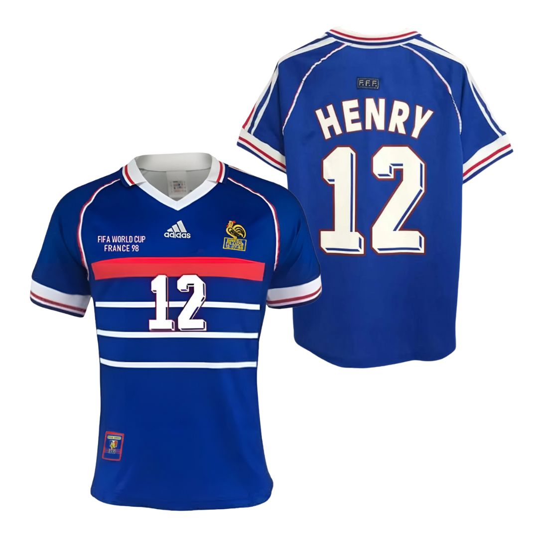 France 1998 World Cup Jersey Henry - ITASPORT