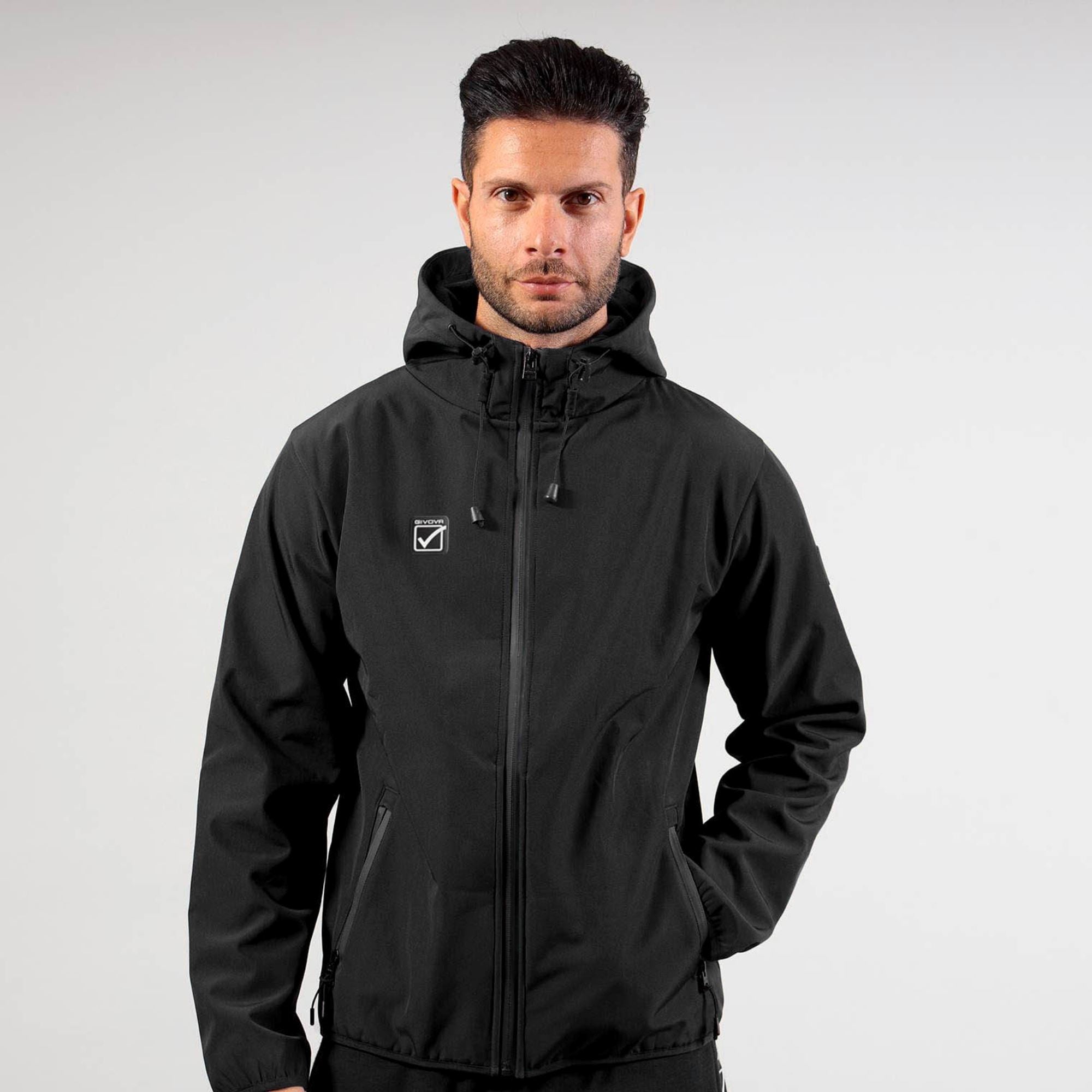 Givova Soft Shell Hooded Jacket - GIVOVA