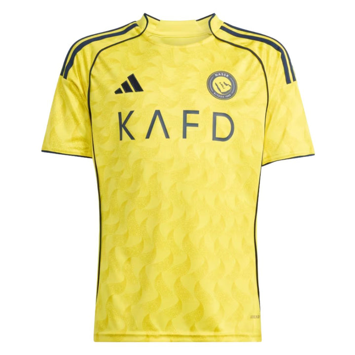 Al-Nassr Home Jersey 25/26 Kids - Ronaldo 7 - ADIDAS