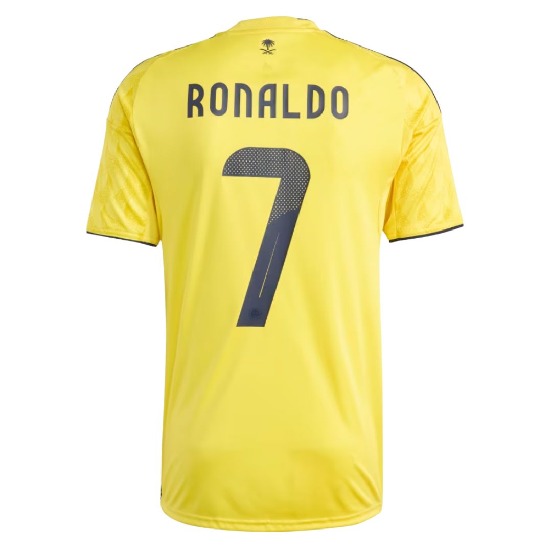Al-Nassr Home Jersey 25/26 Kids - Ronaldo 7 - ADIDAS