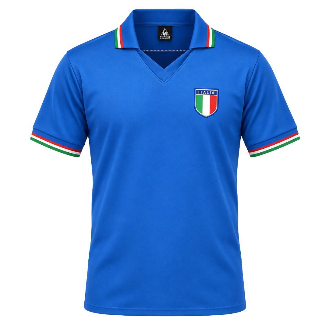 Italy 1982 World Cup Home Retro Jersey – Baresi 2 - ITASPORT