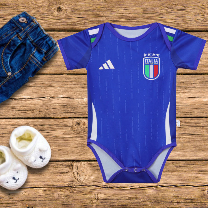 Italy FIGC Baby Jersey 2025 Home - ITASPORT