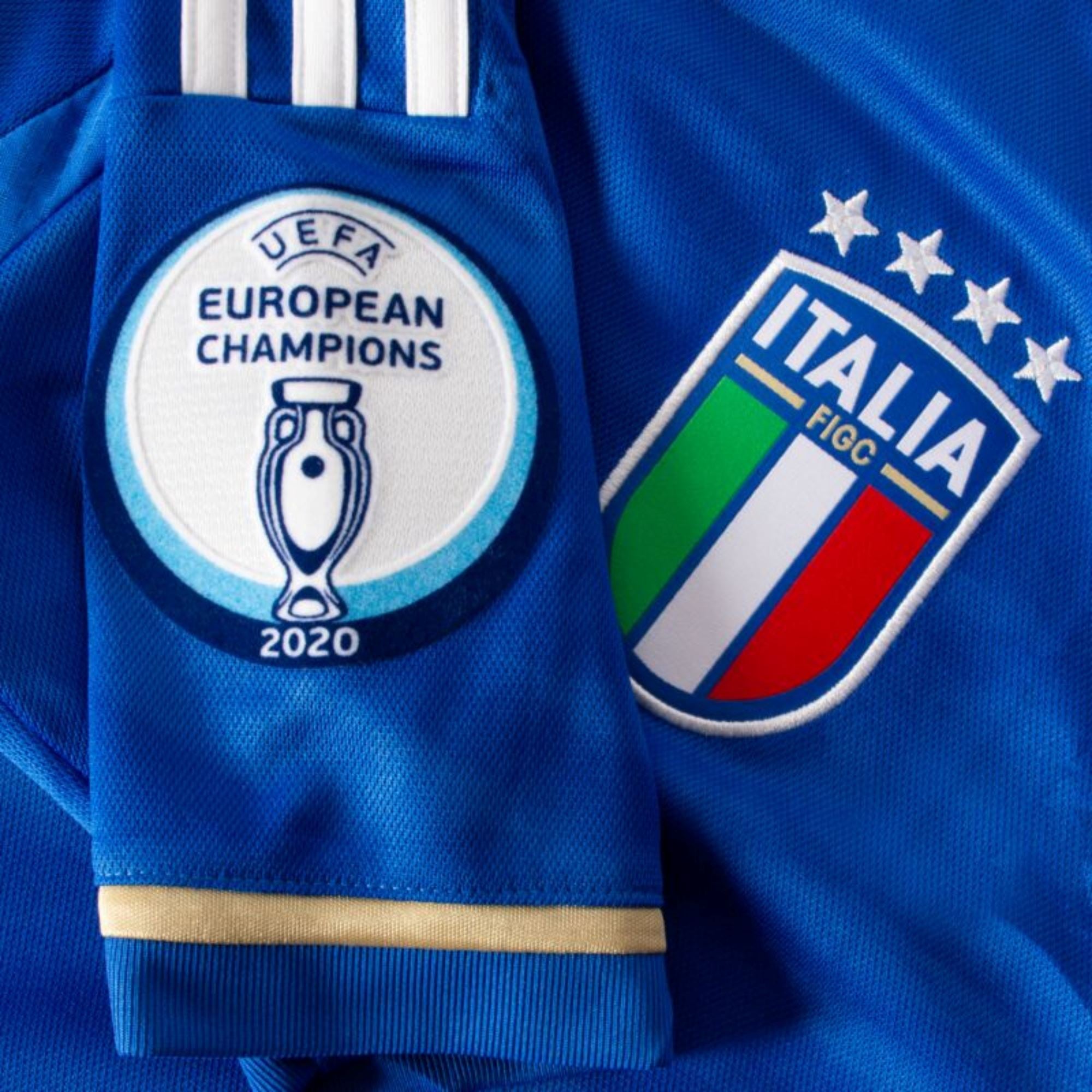 Italy Home Jersey 23/24 Euro 2024 Qualifying Patches - ADIDAS