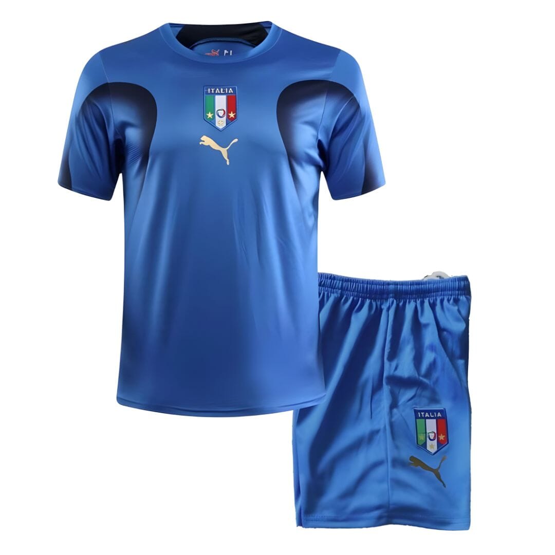 Italy 2006 Home Jersey Kids Retro Edition - PUMA
