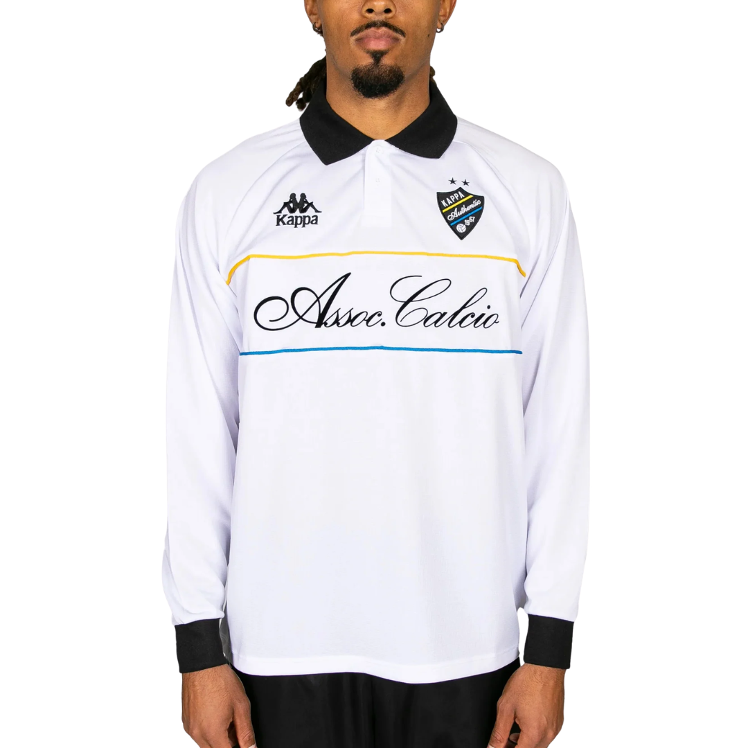 Kappa Olafure L/Sleeve Jersey White/Black - Kappa