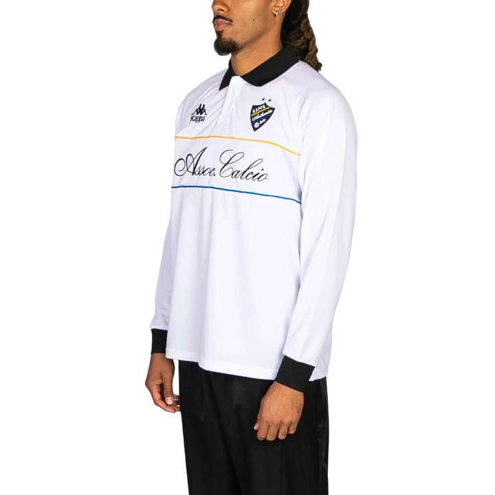 Kappa Olafure L/Sleeve Jersey White/Black - Kappa