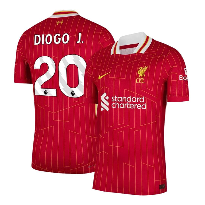Liverpool FC 2025 Kids Home Jersey – DIOGO.J #20 Tribute Edition - ITASPORT