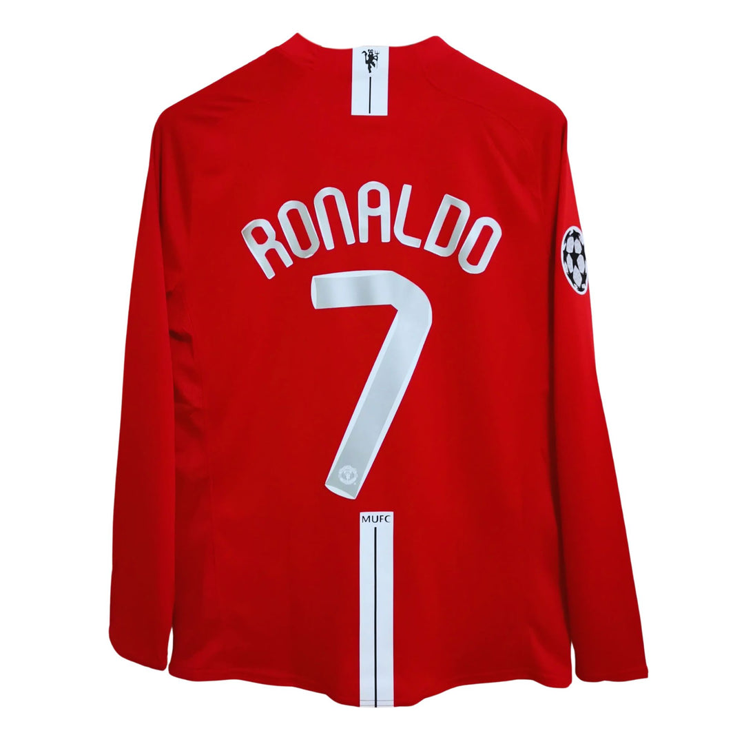 Manchester United 2008 Champions League L/Sleeve - NIKE