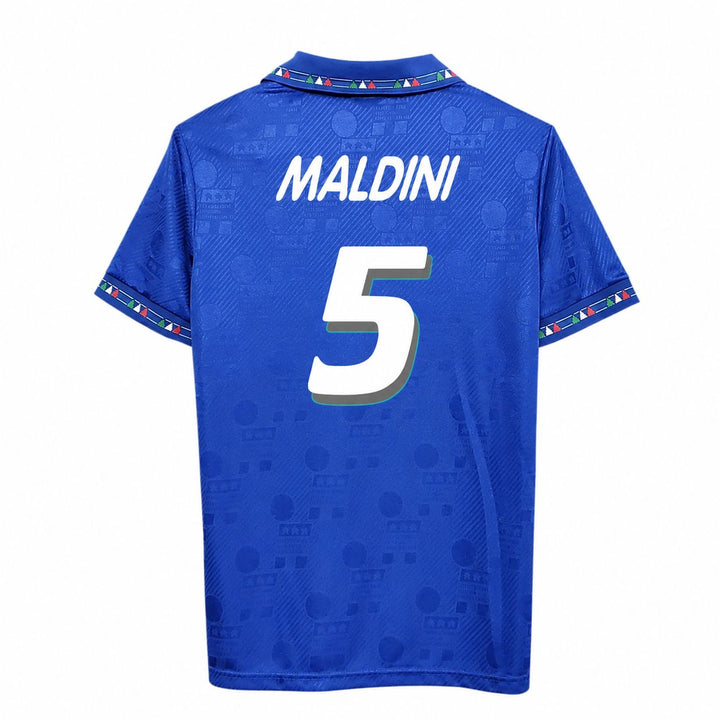 1994/95 Italy Home Jersey Maldini #5 - ITASPORT