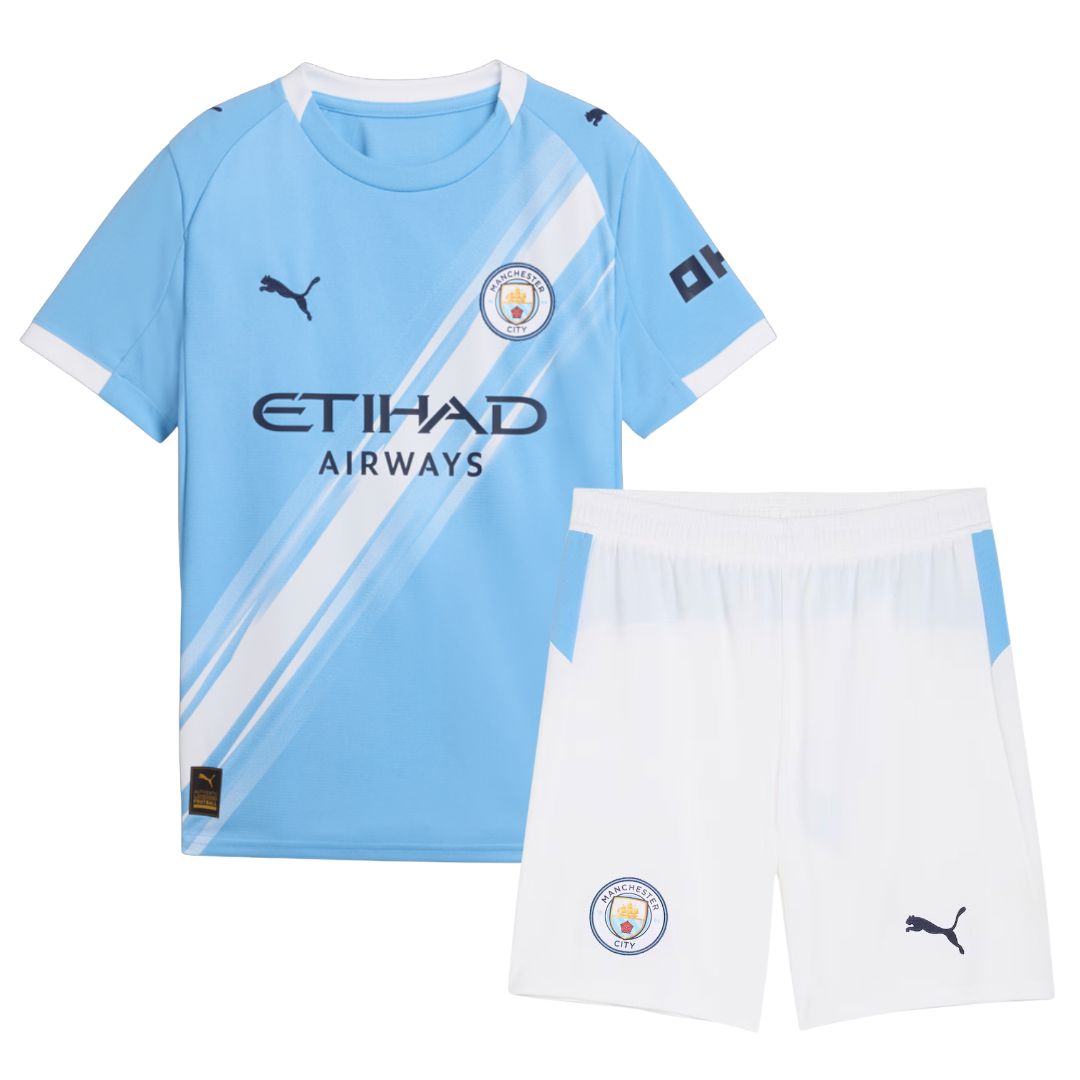 Manchester City Home Jersey 25/26 Kids – HAALAND 9 - ITASPORT