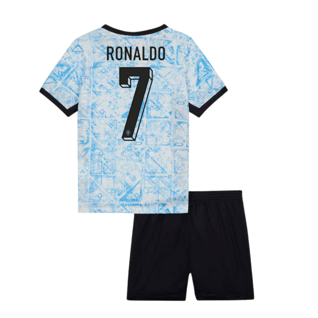 Portugal Away Jersey 2024 Kids Ronaldo 7 - ITASPORT