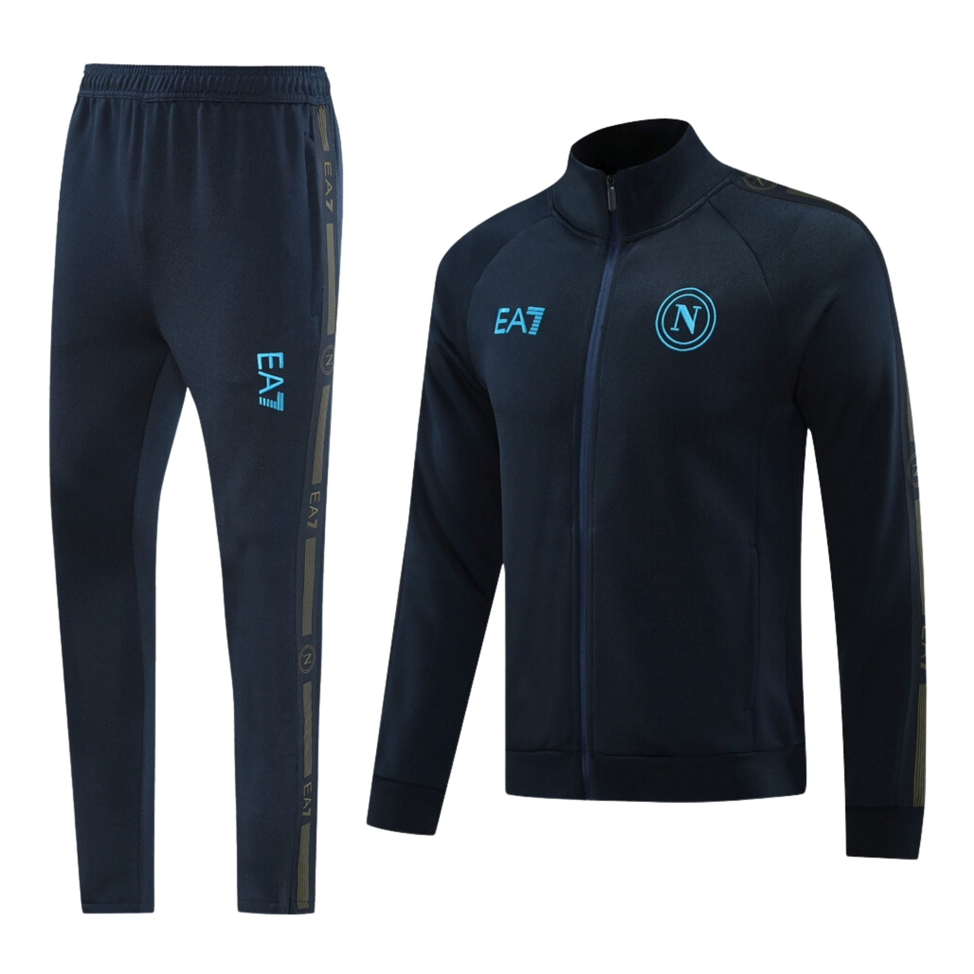 EA7 Napoli Navy Representation Tracksuit 24/25 - NIKE