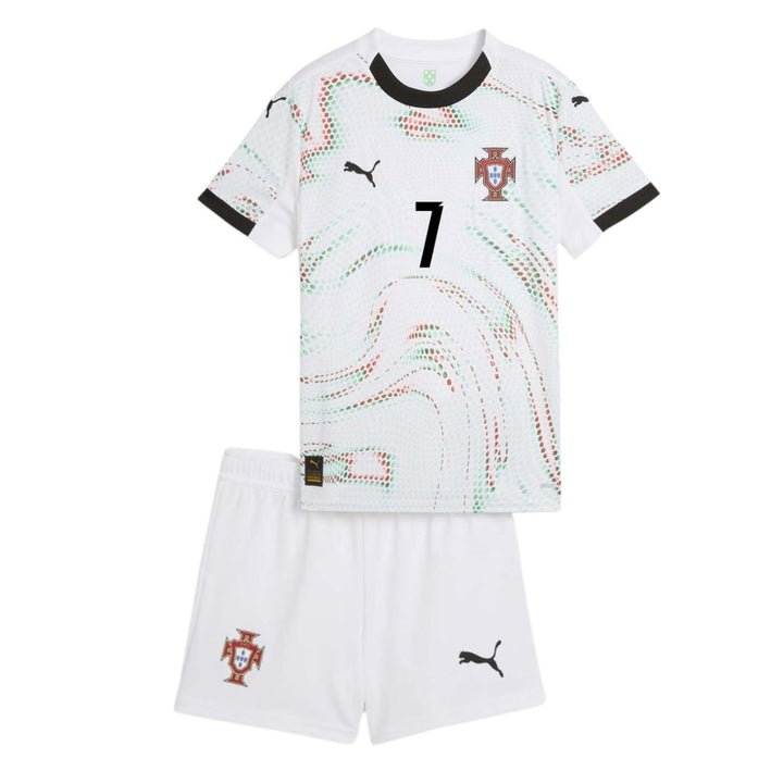 Portugal Away Jersey 2025 Kids Ronaldo 7 - ITASPORT