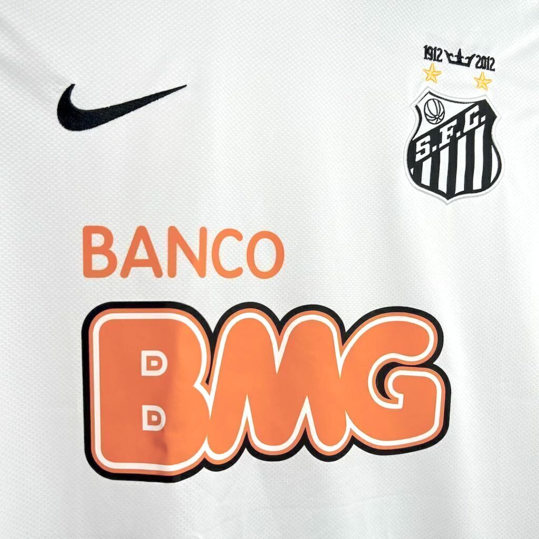 Neymar Jr. Santos FC Home Jersey 2011/12 Long Sleeve - NIKE