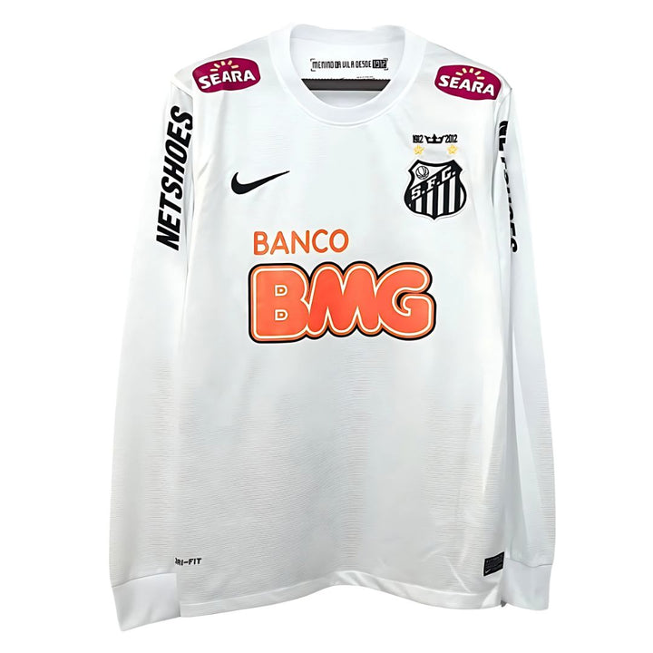 Neymar Jr. Santos FC Home Jersey 2011/12 Long Sleeve - NIKE